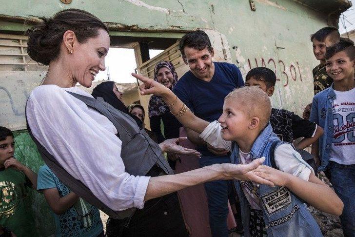 Angelina Jolie Kuzey Irak'ta G4