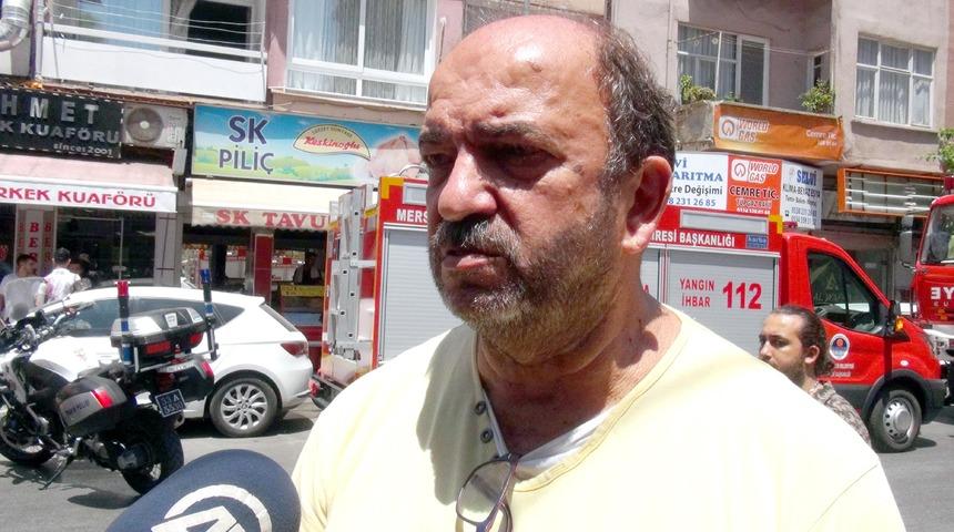 Mersin'de 2 katlı bina çöktü (2)