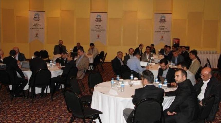 Nevşehir&rsquo;de &ldquo;kent Ekonomileri Formu&rdquo; D&uuml;zenlendi