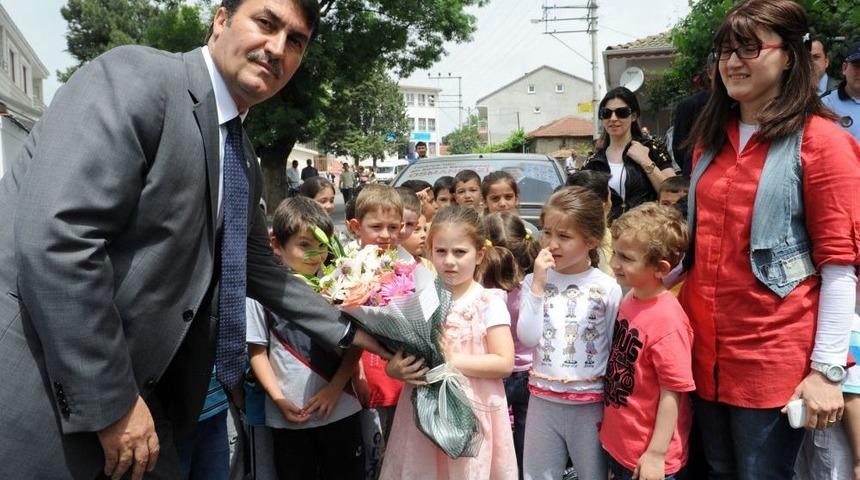 Minik &Ouml;ğrenci Başkan D&uuml;ndar&rsquo;dan Park S&ouml;z&uuml;n&uuml; Kopardı