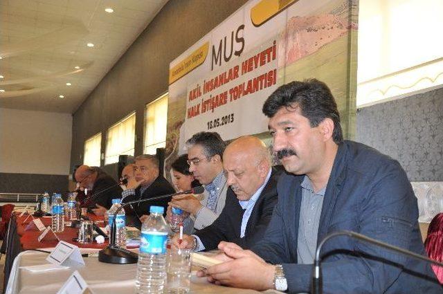 Akil İnsanlar Muş&rsquo;ta Vatandaşlarla Buluştu 1