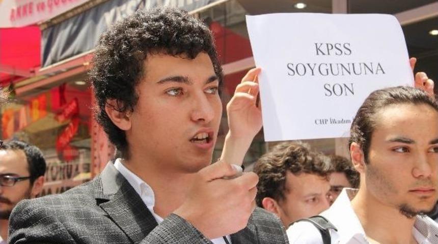 Chp&rsquo;den Kpss Tepkisi
