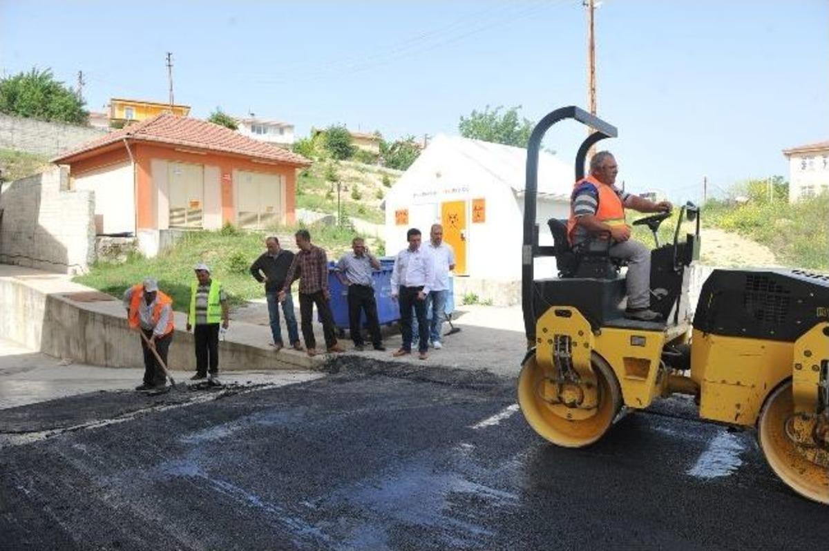 Hastane Bah&ccedil;esine Asfalt