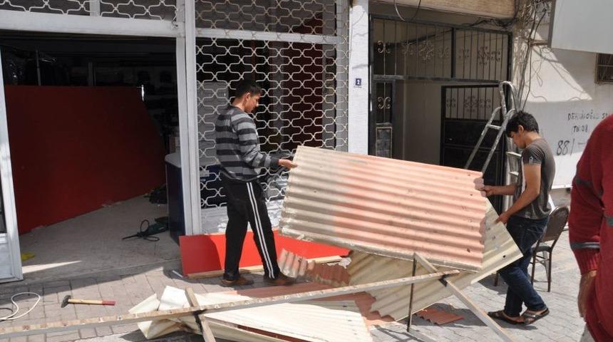 Reyhanlı'da Hasar Tespit &Ccedil;alışmaları S&uuml;r&uuml;yor