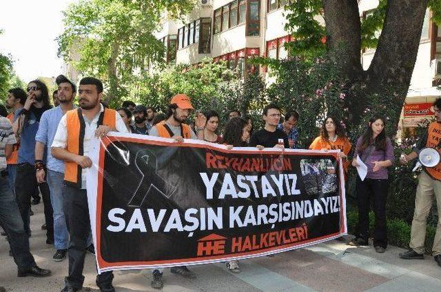 Yere Yatarak Reyhanlı Saldırısını Protesto Ettiler