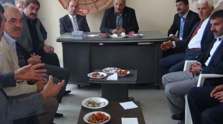 Ak Parti Malatya Milletvekili Mustafa Şahin, Kale&rsquo;yi Ziyaret Etti