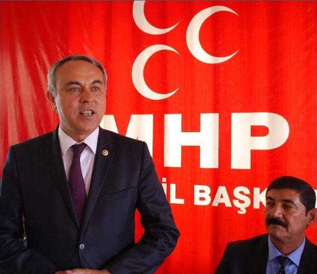 Mhp'li Vekiller Adıyaman İl Başkanlığı’nı Ziyaret Etti