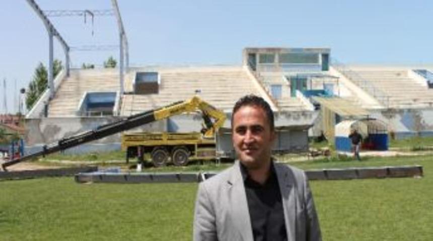 Beyşehir&rsquo;de Stadyumun &Ccedil;ehresi Değişiyor