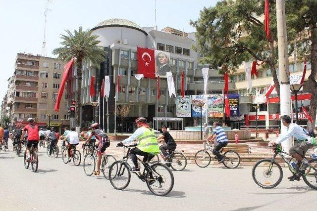 Nazilli&rsquo;de Bisiklet Şenliği 3