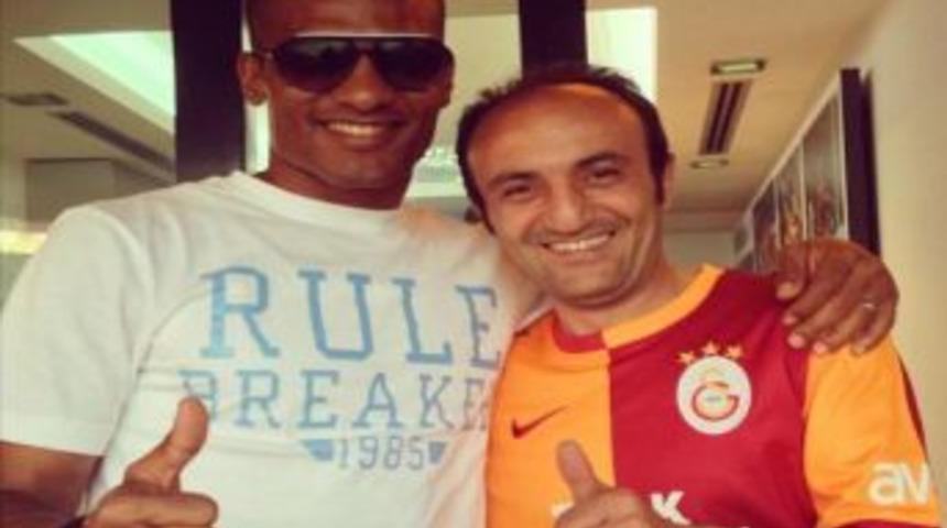 Malouda Galatasaray-trabzonspor Ma&ccedil;ını İzledi