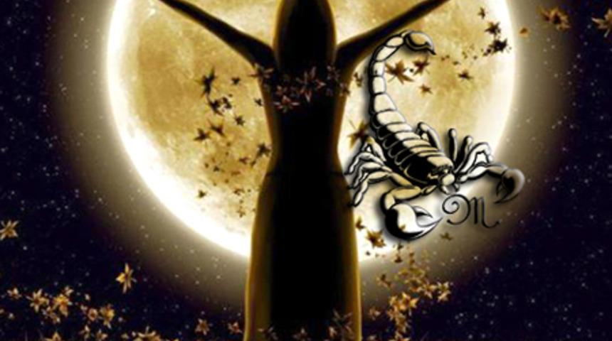 Dolunay Akrep burcunda