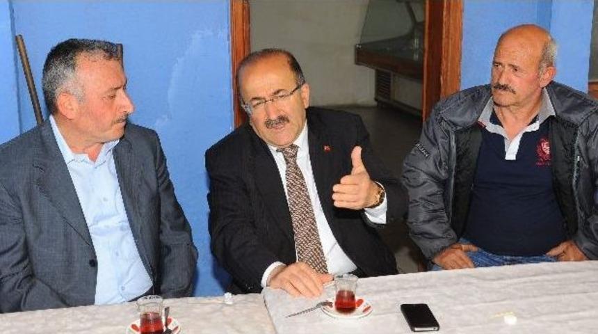 Başkan G&uuml;mr&uuml;k&ccedil;&uuml;oğlu'ndan Esnaf Ziyareti