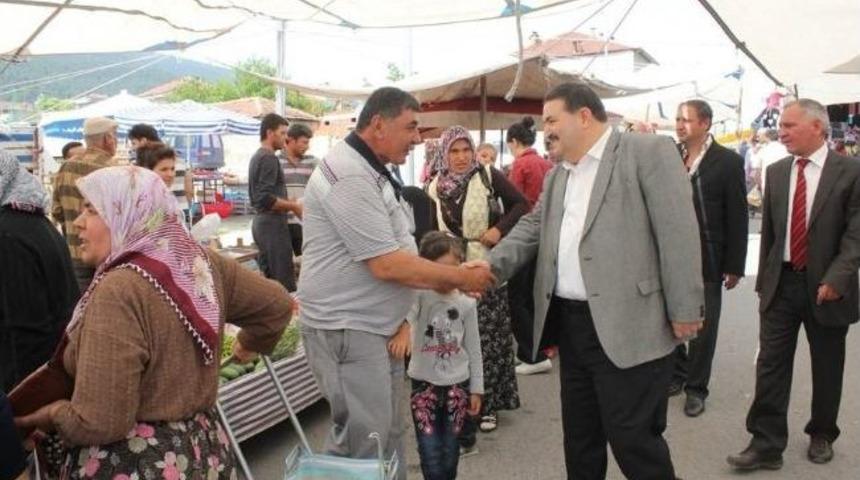 Honaz&rsquo;da Halk Pazarına Ge&ccedil;ici Yer