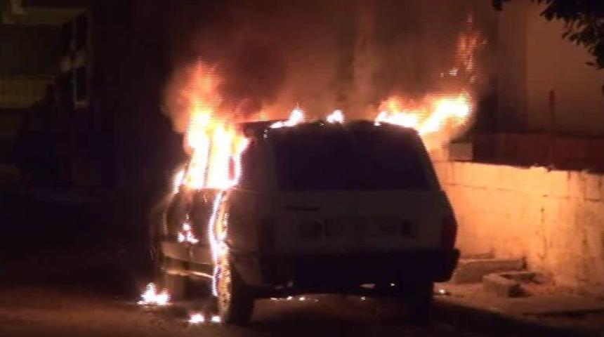 Eşine Kızan Koca, Otomobilini Ateşe Verdi