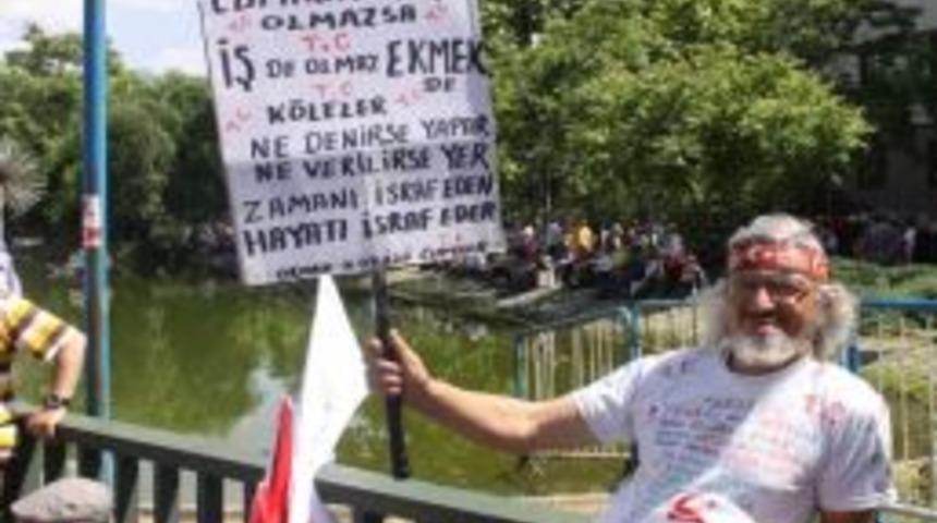 Ankara'da 'Vatan, Cumhuriyet Ve Emek' Mitingi