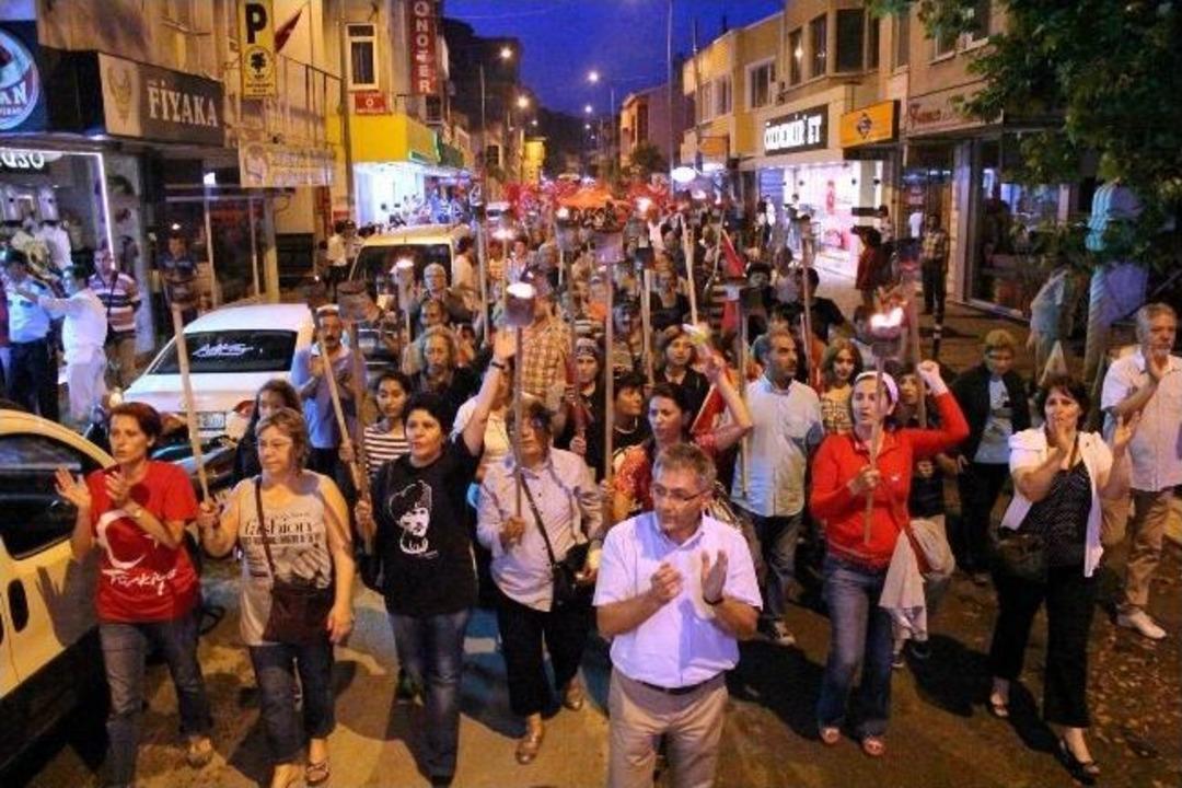 Edremit&rsquo;te Fener Alayı Coşkusu