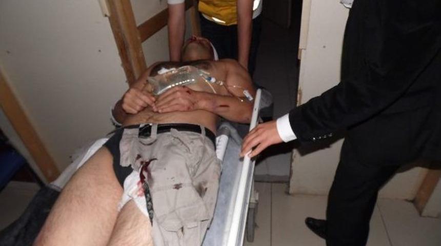 &Ouml;nce Darp Edildi Sonra Silahla Vuruldu