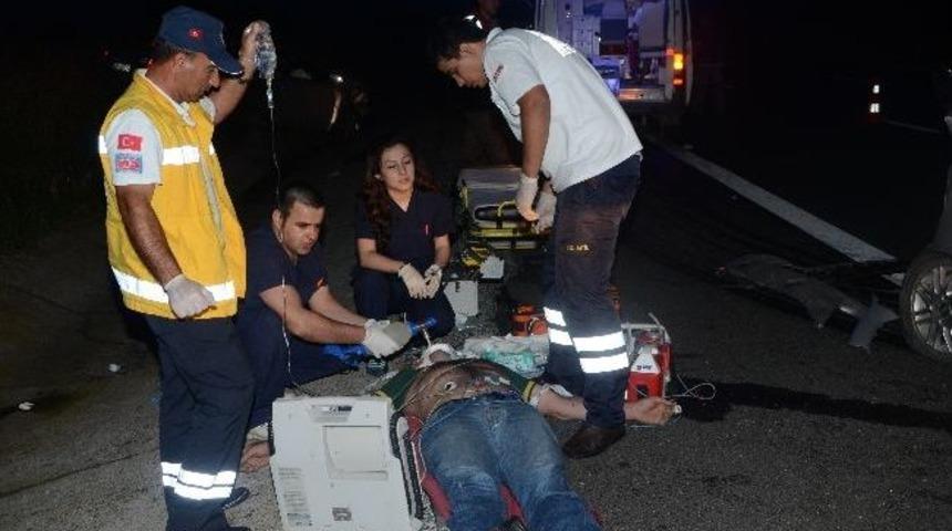 Tem&rsquo;de Kaza: 2 Yaralı