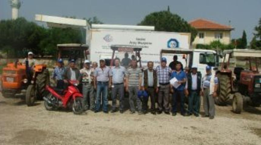 Traktör Ve Motosiklet Vizeleri Köylerde Yapılıyor