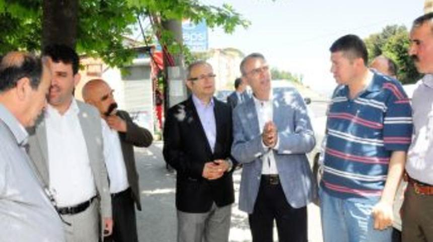 Milletvekili Ercan Candan Alaplı'ya geldi