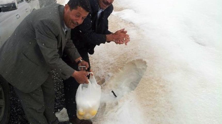 Karapet Ge&ccedil;idi'nde Kar Manzaraları