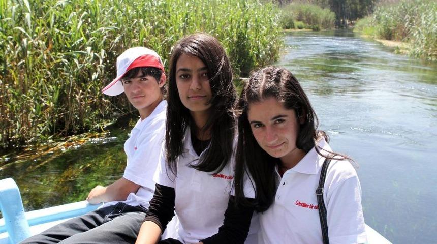 Vanlı &Ouml;ğrenciler Muğla'da Deniz Sefası Yaptı