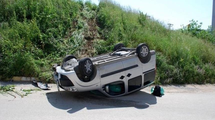 Feribota Yetişmek İsterken Takla Attılar