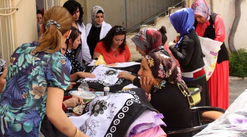 Bayan Polis Memurlarından Bayan Kursiyerlere Ziyaret