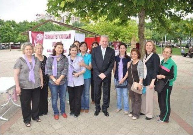 Başkan Okay, Kermesleri Ziyaret Etti 1