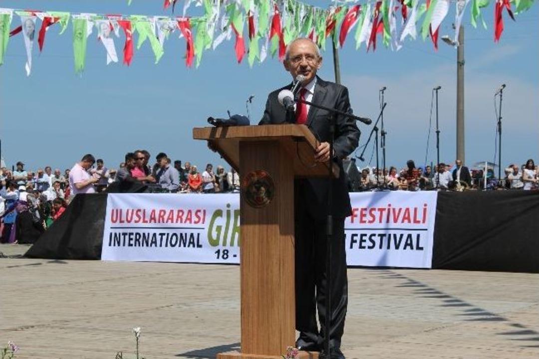 Chp Lideri Kılı&ccedil;daroğlu Giresun&rsquo;da