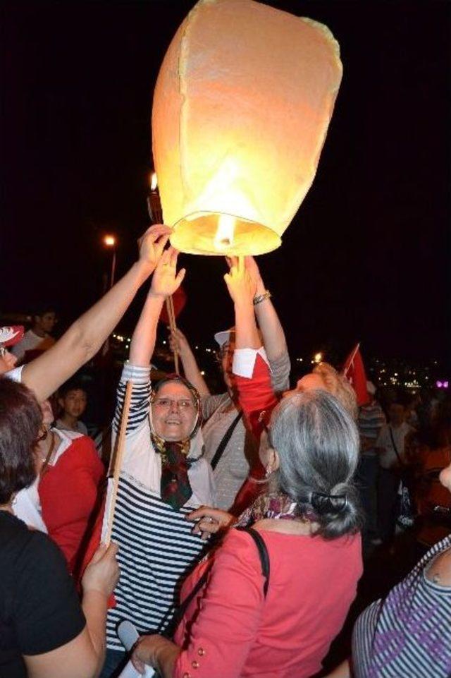 Gelibolu&rsquo;da Meşaleli Fener Alayı 2