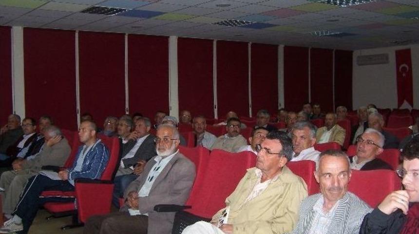 Karaman&rsquo;da Elma &Uuml;reticilerine Eğitim Toplantısı