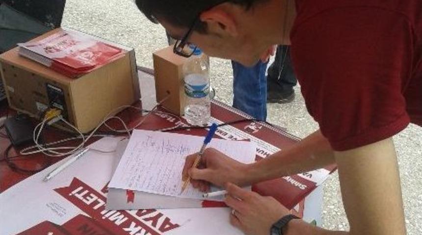 Tgb&rsquo;den &ldquo;t.c. Kaldırılmasın&rdquo; İmza Kampanyası