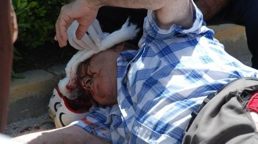 74 Yaşında Kazayı Ucuz Atlattı