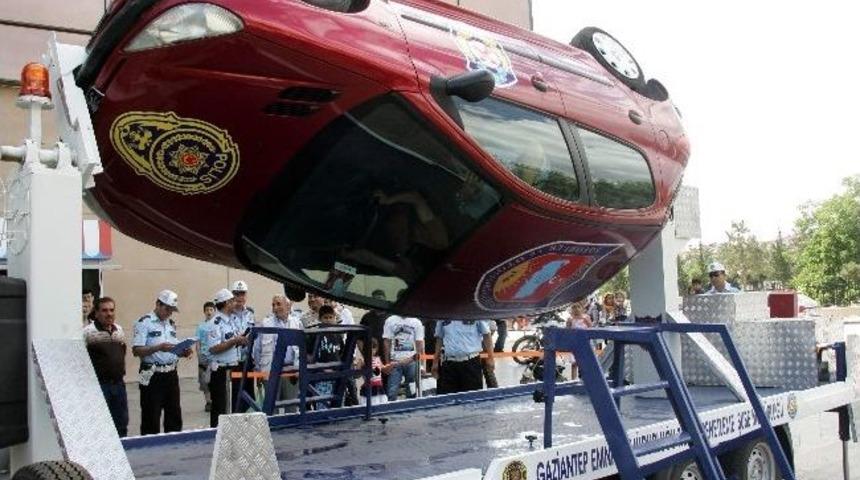 Emniyet Kemeri, Sim&uuml;lasyon Aracı İle Uygulamalı Olarak Anlatıldı