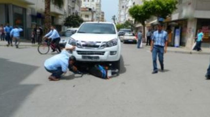 Kumluca'da Trafik Kazası: 1 Yaralı