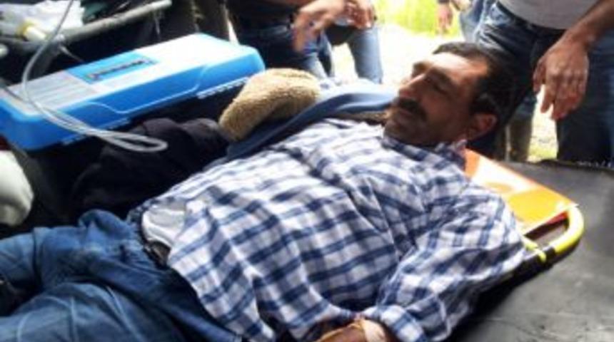 Ağır Yaralanan Vatandaş Askeri Helikopterle Kurtarıldı