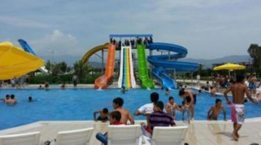 G&uuml;n-Ay Sahil Tesisleri Aquapark Yaza Merhaba Dedi.