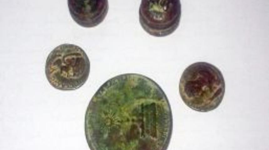 Sahte Tarihi Eser Satıcısı Jandarmadan Ka&ccedil;amadı