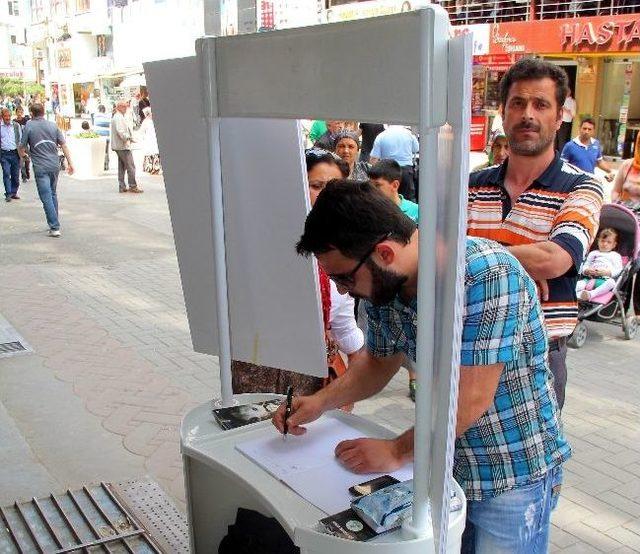 Adliyede Çalışma Cezası Alan Dernek Başkanından İmza Kampanyası