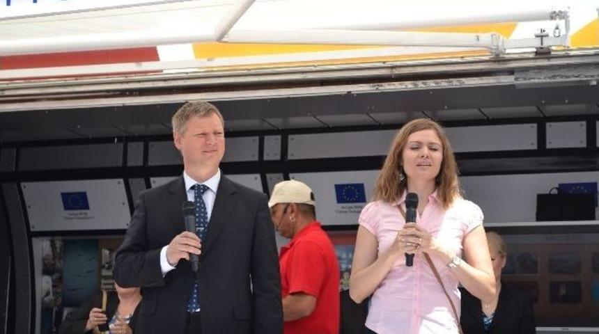 Avrupa Birliği Kamyonu Şanlıurfa&rsquo;da