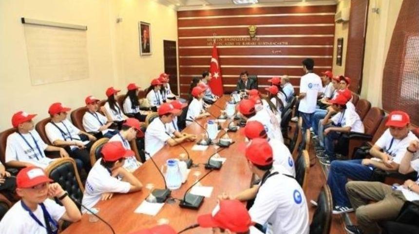 Samsun'un &Ccedil;ocuklarından Vali &Ouml;z&rsquo;e Ziyaret