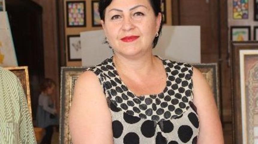 T&uuml;rk Ve G&uuml;rc&uuml; &Ouml;ğrenciler Resim Sergisi A&ccedil;tı