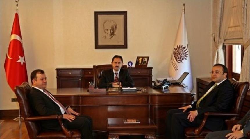 Tso Y&ouml;netiminden Vali Başk&ouml;y&rsquo;e Ziyaret