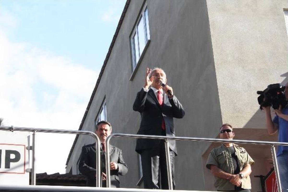 Chp Genel Başkanı Kılı&ccedil;daroğlu Partisinin Espiye İl&ccedil;e Binasının A&ccedil;ılışını Yaptı