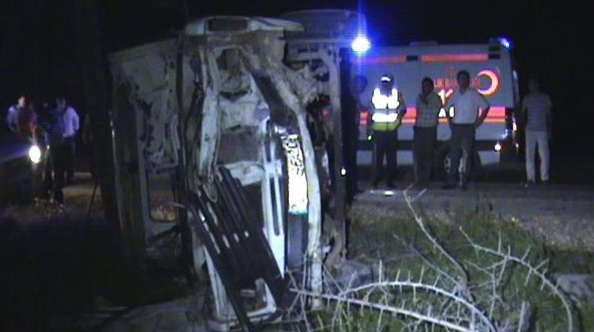 Uşak&rsquo;ta Trafik Kazası: 1 &Ouml;l&uuml;