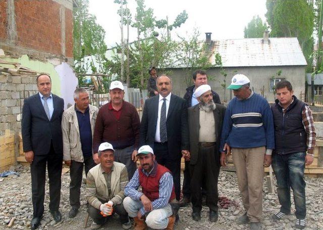 Ağrı Belediyesi 12. Taziye Evinin Temelini Attı