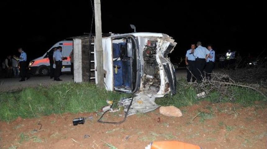 Uşak&rsquo;ta Trafik Kazası Bir &Ouml;l&uuml;