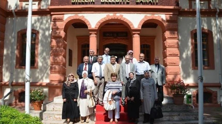 İl K&uuml;lt&uuml;r Ve Turizm M&uuml;d&uuml;rleri Başkan Yağcı'yı Ziyaret Etti