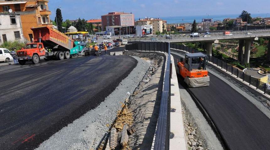 Erdoğdu Yolunda Biten Kısımlar Asfaltlandı